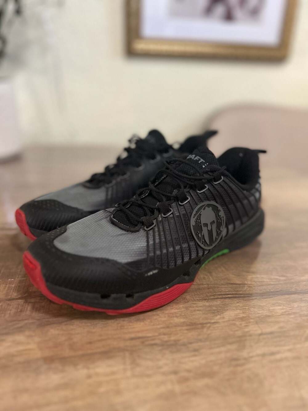 Craft Spartan OCR Trail Running Shoes Black Red women